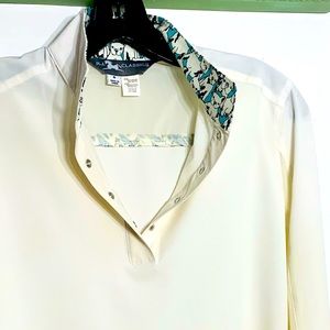 R.J. Classics Ladies' Rebecca JR Show Shirt equestrian horse riding attire small